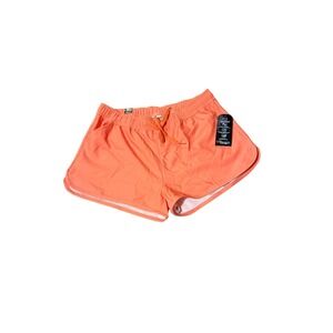 US Apparel Light Orange Men's Swim Briefs/Shorts Drawstring Size S